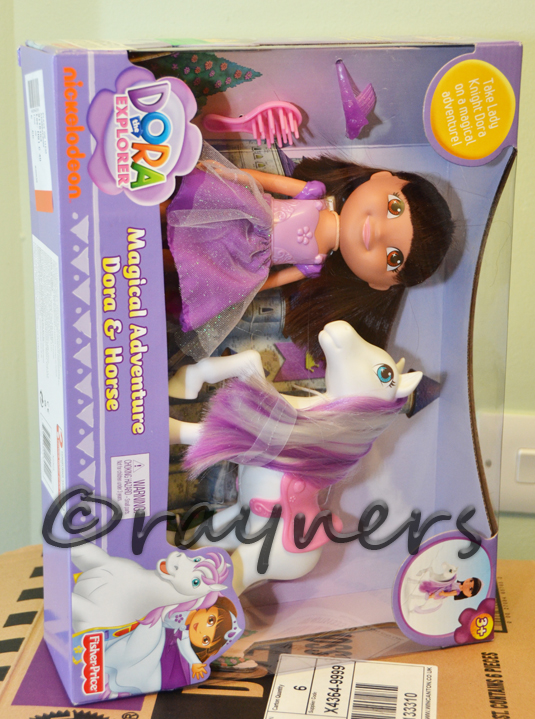 Dora the Explorer Magical Adventure Dora Doll & Rocinante Horse ...