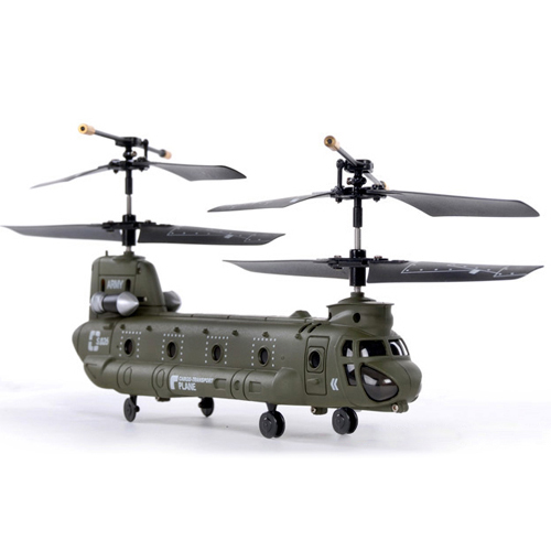 Chinook 3 Channel Remote Control Helicopter Syma Mini Gyro Radio Indoor ...